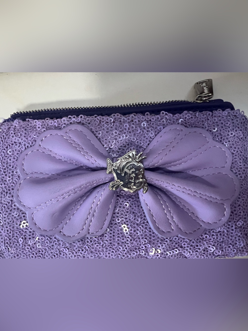 Loungefly little mermaid sequined wallet - Picture 11 of 11